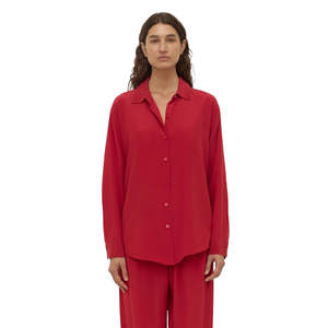 Betty Silk Long Sleeve Shirt