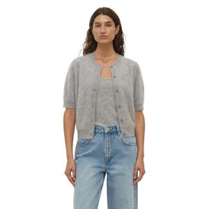 Assembly Label: Carina Wool Short Sleeve Cardigan