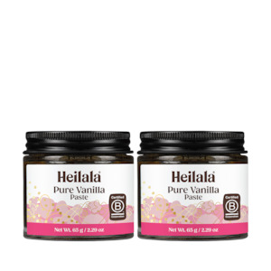 Vanilla Paste: Pure Vanilla Paste - 65g (2 Pack)