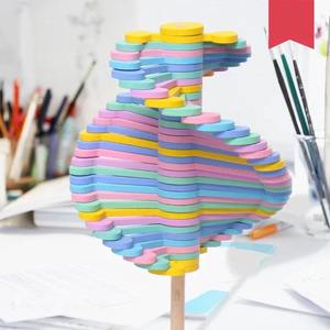 Kids Toys: Wooden Rotating Rainbow Lollipop Toy