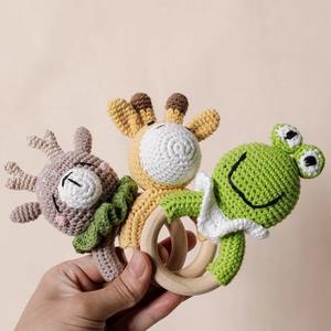 Beechwood Crochet Infant Rattle