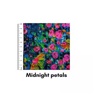 Lining Gallery: Midnight petals