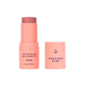 Skincare: SPF 50 Natural Lip & Cheek Tint - Rose