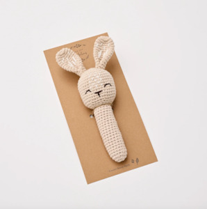 Crochet Bunny Rattle