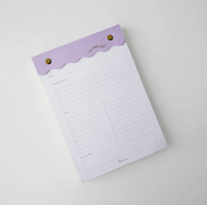 Paper Hq: Curved Notepad - Lilac