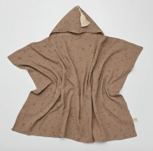 Over The Dandelions: Hooded Towel - Night Sky