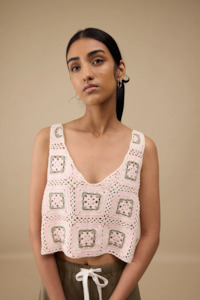 Womens Clothing: Angie Top - Pink