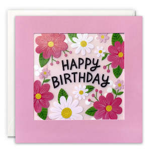 Cards: Happy Birthday Confetti Shakies Card