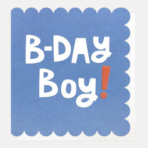 Cards: B'Day Boy Card