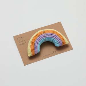 Little Darlings: Crochet Rainbow Rattle