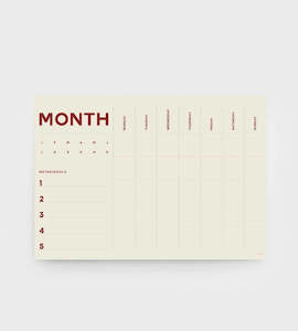 Gifts Under 50: A2 Monthly  Planner