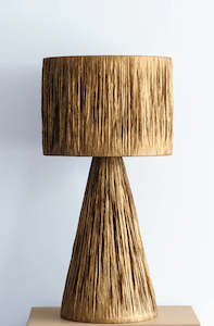 Furniture: Baleno Table Lamp - Antique Gold
