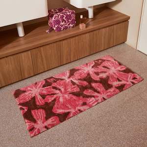 Bonnie And Neil: Mave Pink Long Bath Mat