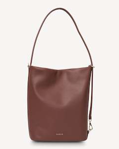 June Shoulder Bag - Umber Pebble