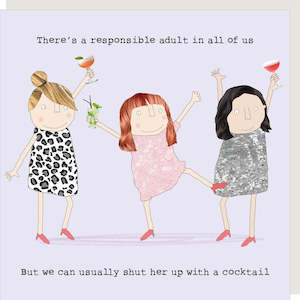 Responsible Girl Card