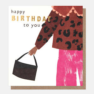 Cards: Happy Birthday To You Leopard Card