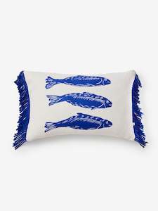 Sardines Blue Cushion + Inner 60x40