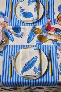 Sardines Napkins - Set of 4