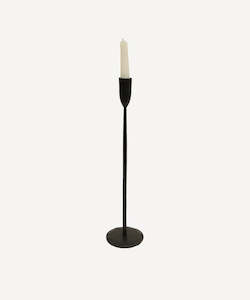 Candes Candle Sticks: Dax Candleholder - Black Large