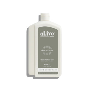 Alive Body: 1L Refill - Green Pepper Lotus