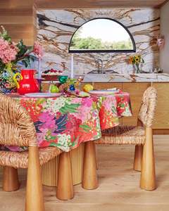 Australian Bush Blossom Tablecloth - Round