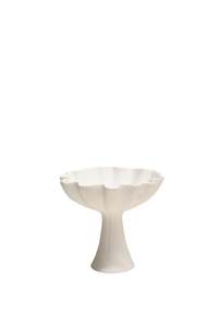 Ruffle Pedestal Dish