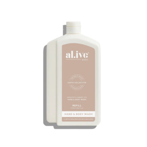 Alive Body: 1L Wash Refill - Apricot & Sweet Fig