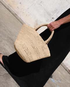 Penne Raffia Bag - Natural - Mimmi