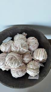 Gifts Under 30: Recycled Silk Sari Ribbon - Baby Pink