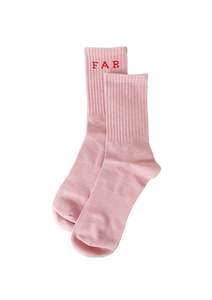 FAR MER -  Boot Socks Pink