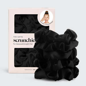 Gifts Under 30: Kitsch - Satin Sleep Scrunchies 5pc