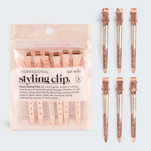 Body Care: Kitsch - Rose Gold Styling Hair Clips