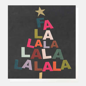 Cards: Fa La La La Card