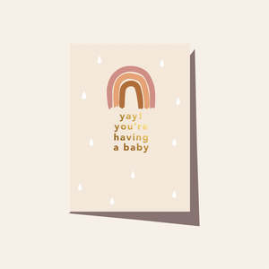 Cards: Yay your having a baby card
