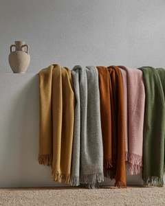 Bedding: Nevis Lambswool Throw