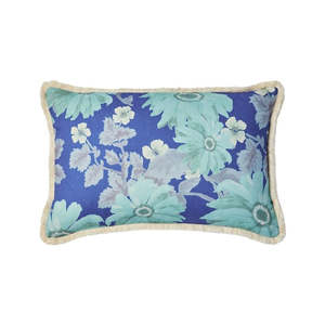 Bedding: Marigold Blue cushion