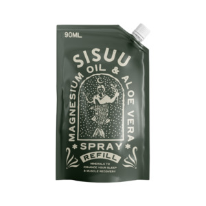 Gifts Under 50: SISUU Magnesium Oil & Aloe Vera Spray Refill