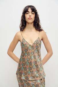 Bias Cut Cami Sugar Floral