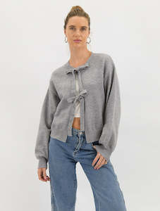 Other Brands: Bow Tie Grey Cardigan