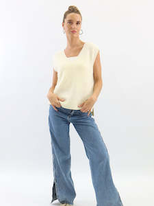 Other Brands: Luella Cream Vest m/l