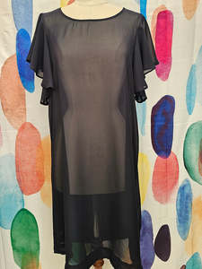 RICOCHET Gunkan Midnight Dress