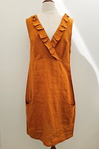 OH3 Size 8 Linen Dress