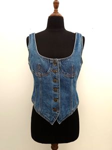 Preloved: DENIM VEST Size S/M