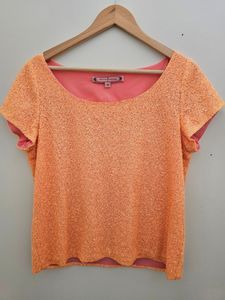 Preloved: TRELISE COOPER size M sequin fizzy pop top