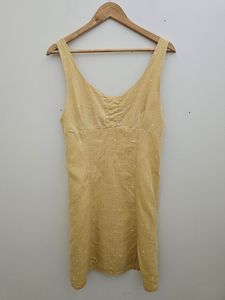 ZULU & ZEPHYR size 12 linen mini dress