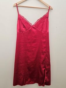Preloved: SLIPDRESS red size L