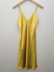 SLIPDRESS yellow size S