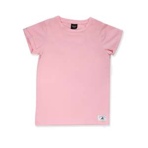 GIRLS SS CLASSICS TEE - Cotton Candy