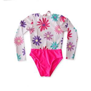 BEACH BABE ONE PIECE SWIMWEAR - Floral Pink