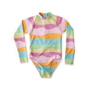 Girls Swimwear: SEASIDE ONE PIECE SWIMWEAR - Multi